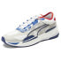 Puma Bmw Mms Extent Nitro Assembly Logo Lace Up Mens Blue, Red, White Sneakers