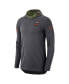 Men's Anthracite Oklahoma State Cowboys Military-Inspired Long Sleeve Hoodie T-shirt