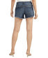 ფოტო #2 პროდუქტის Boyfriend Luxe Stretch Mid Rise Denim Shorts