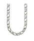 Stainless Steel Polished 24 inch Open Link Necklace