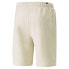 Фото #2 товара Puma Embroidered Logo Textured Shorts Mens Beige Casual Athletic Bottoms 5390970