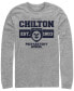 Фото #1 товара Men's Gilmore Girls TV Property of Chilton Prepatory School Long Sleeve Crew T-shirt