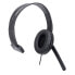 Manhattan Mono USB-Headset - Ohrumschließendes Design (Over-Ear) - Ohrmuschel einseitig - kabelgebunden - USB-A-Stecker - integrierte Lautstärkeregelung - verstellbares Mikrofon - schwarz - Kopfhörer - Kopfband - Büro/Callcenter - Schwarz - Monophon - SCR-Steuerein