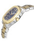 Фото #3 товара Наручные часы Bulova Marine Star Series C Automatic Blue Leather Strap Watch 45mm.