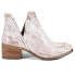 Фото #1 товара Diba True Work Nerd Pull On Womens White Casual Boots 90057-100
