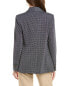 Фото #2 товара T Tahari Shawl Collar Blazer Women's Blue 8