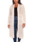 ფოტო #1 პროდუქტის Plus Size Pointelle-Stitch Duster Cardigan