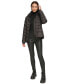 Фото #5 товара Women's Rope Belted Hooded Puffer Coat, Created for Macy's