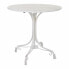 Table Alexandra House Living White 80 x 78 x 80 cm