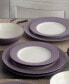 Colorwave Rim Dinner Plates, Set of 4