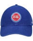 Фото #4 товара Men's Blue Detroit Pistons Logo Clean Up Adjustable Hat