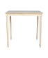 Фото #3 товара Solid Wood Top Table - Turned Legs