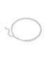 Фото #3 товара Swarovski round Cut, White, Rhodium Plated Imber Tennis Necklace