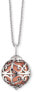 Silver Necklace Angel Bell with ERN-ER-16-XS copper bell