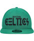 Фото #3 товара Men's Kelly Green Boston Celtics Rocker 9FIFTY Snapback Hat