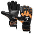 Вратарские перчатки PRECISION Junior Fusion X Roll Finger Protect, черные/оранжевые/белые Black / Fluo Orange / White, 6 - фото #2