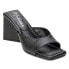 BEACH by Matisse Regan Metallic Block Heels Womens Black Dress Casual REGAN-015 8.5 - фото #2