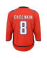 ფოტო #4 პროდუქტის Infant Boys and Girls Alexander Ovechkin Red Washington Capitals Replica Player Jersey