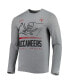 ფოტო #3 პროდუქტის Men's Heathered Gray Tampa Bay Buccaneers Combine Authentic Red Zone Long Sleeve T-shirt