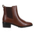 Фото #1 товара Easy Spirit Fedra Round Toe Chelsea Womens Brown Casual Boots E-FEDRA-210