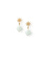 ფოტო #1 პროდუქტის Star + Aquamarine Earrings