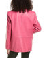 Фото #2 товара Lamarque Leather Blazer Women's Pink Xs