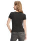 ფოტო #2 პროდუქტის Women's Slim-Fit Essential Logo Graphic T-Shirt