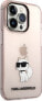 Karl Lagerfeld Etui Karl Lagerfeld KLHCP14XHNCHTCP Apple iPhone 14 Pro Max różowy/pink hardcase Ikonik Choupette