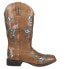 Roper Belle Metallic Square Toe Cowboy Womens Brown Casual Boots 09-021-0901-25 9.5 - фото #1