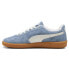 Фото #3 товара Puma Palermo Basketball Nostalgia Lace Up Mens Blue Sneakers Casual Shoes 39725