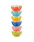 Фото #1 товара Botanical Set of 6 All Purpose Bowls, 4.75" 6 Asst