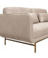 Lilou 77" Polyester, Nylon with Metal Legs Sofa