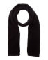 Фото #1 товара Amicale Cashmere Waffle Stitch Cashmere Scarf Women's Black