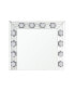 Фото #1 товара Noralie Accent Mirror Mirrored & Faux Diamonds