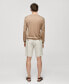 ფოტო #5 პროდუქტის Men's Fine Mulberry Silk Sweater