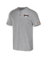 Фото #4 товара Men's Darius Rucker Collection by Heather Gray San Francisco Giants Henley T-shirt