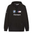 Puma Bmw Mms Essentials Logo Hoodie Mens Black Casual Outerwear 62416201