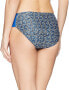 prAna Women's 176549 Sirra Bikini Bottoms, Blue Seashells Swimwear Size S