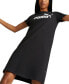Фото #1 товара Women's Essentials Logo Short-Sleeve French Terry Dress
