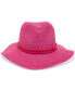 Фото #6 товара Women's Chunky Chain Panama Hat, Created for Macy's