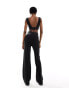 Calvin Klein Jeans ribbed sweater pants in black 2XL - фото #8