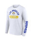 Men's Royal, White Los Angeles Rams Long and Short Sleeve Two-Pack T-shirt