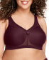 Women's Full Figure Plus Size MagicLift Active Wirefree Support Bra