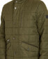 Men's Box-Quilted Stand-Collar Puffer Jacket