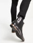 French Connection leather chelsea boots in black