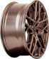 Фото #8 товара Колесный диск литой Brock B44 bronze-copper matt-lackiert 8.5x20 ET40 - LK5/112 ML66.6