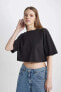 Kadın T-shirt X2381az/bk81 Black