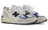 Фото #3 товара New Balance NB 990 V2 防滑耐磨 低帮 跑步鞋 男女同款 白蓝 美产 / Кроссовки New Balance NB 990 V2 M990WB2