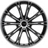 Arceo Wheels ASW01 black diamond 8.5x19 ET45 - LK5/112 ML66.45