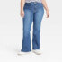 Фото #2 товара Women's High-Rise Flare Jeans - Universal Thread